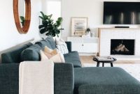 Livingroom design ideas to make look confortable for guest 23