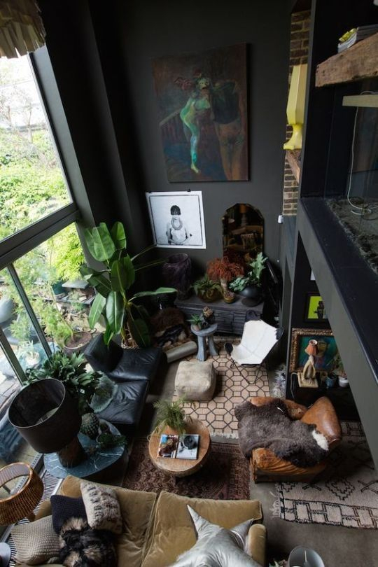 Livingroom design ideas to make look confortable for guest 26