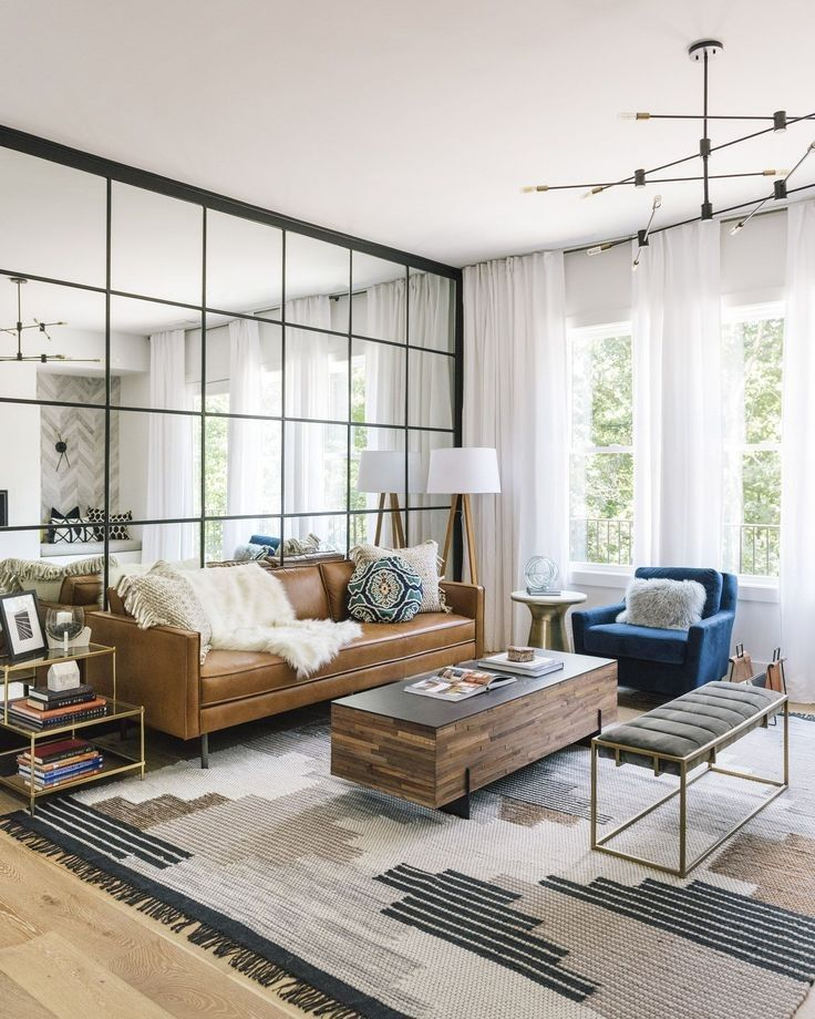 Livingroom design ideas to make look confortable for guest 35