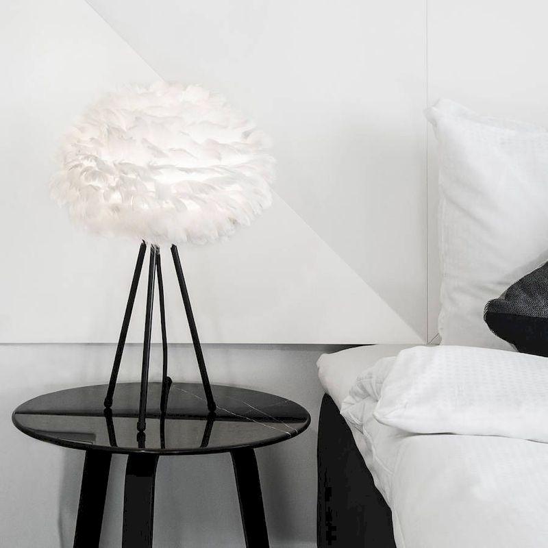 Luxury bedroom design ideas with goose feather 05