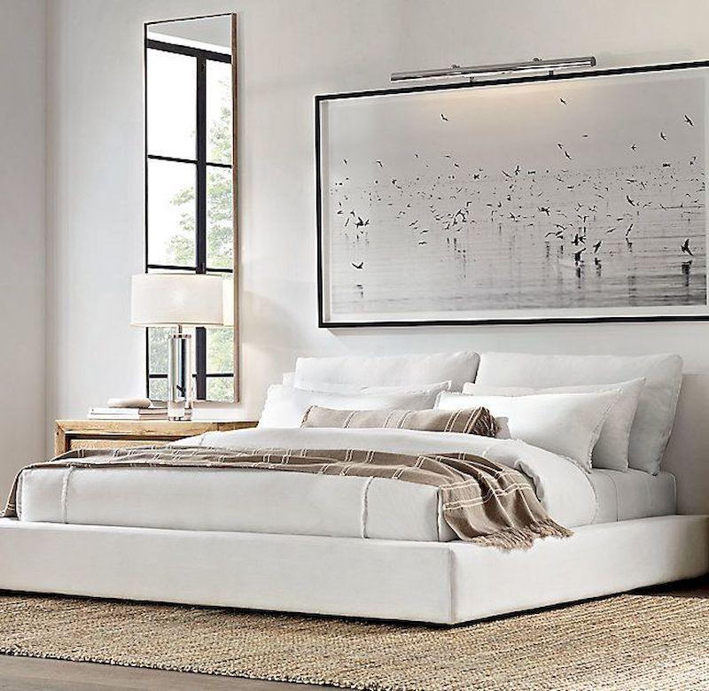 Luxury bedroom design ideas with goose feather 07