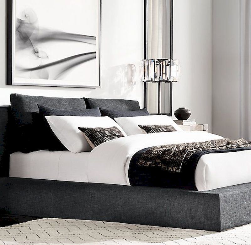 Luxury bedroom design ideas with goose feather 12