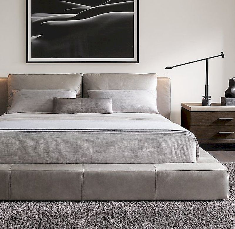 Luxury bedroom design ideas with goose feather 15