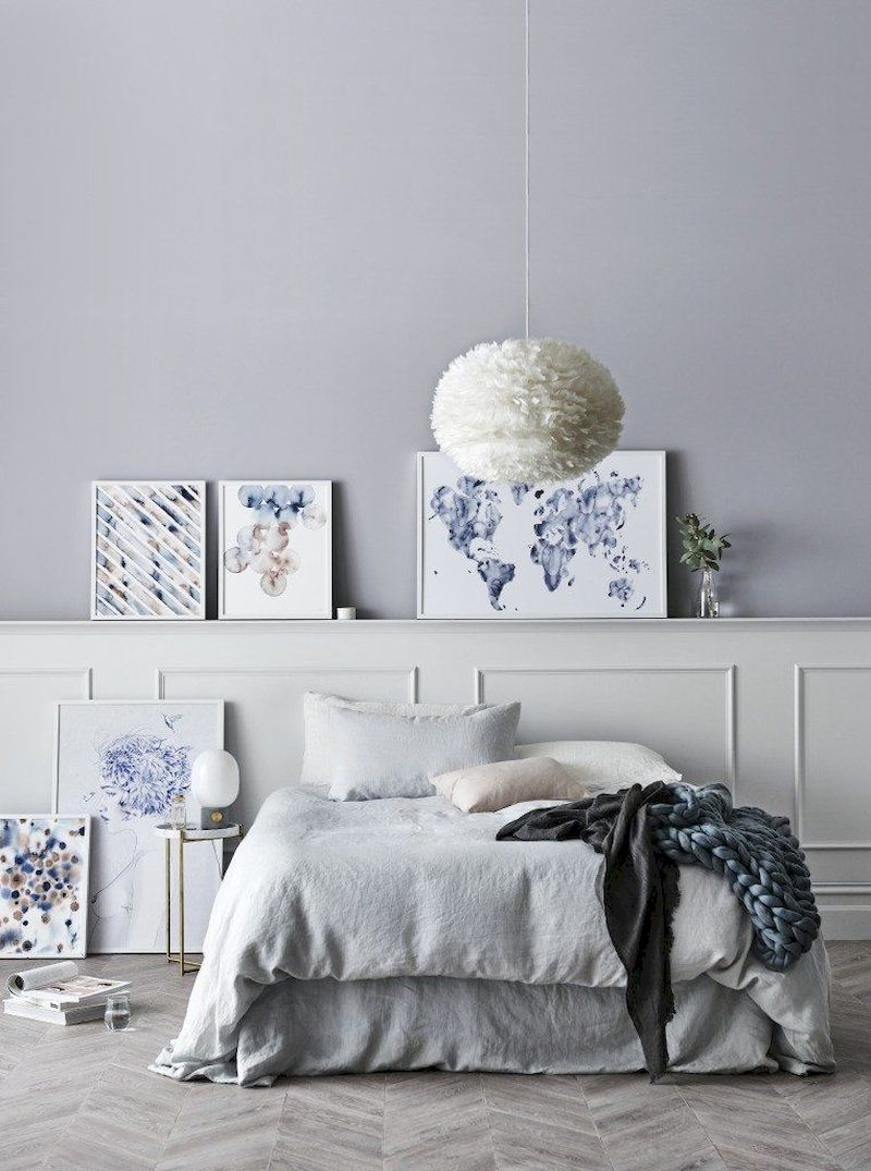 Luxury bedroom design ideas with goose feather 28