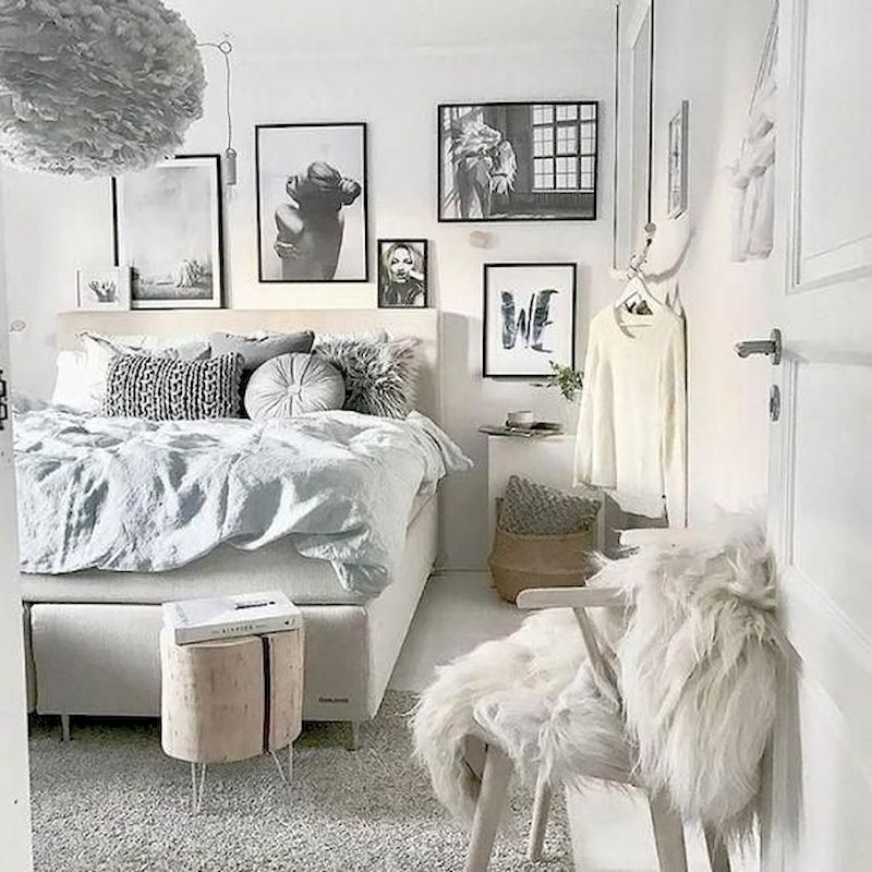 Luxury bedroom design ideas with goose feather 29