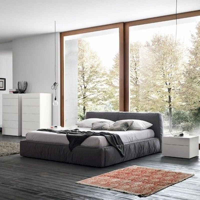 Luxury bedroom design ideas with goose feather 44