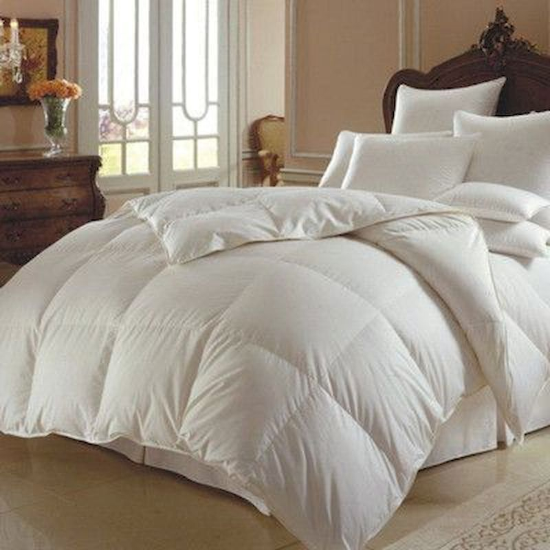 Luxury bedroom design ideas with goose feather 46