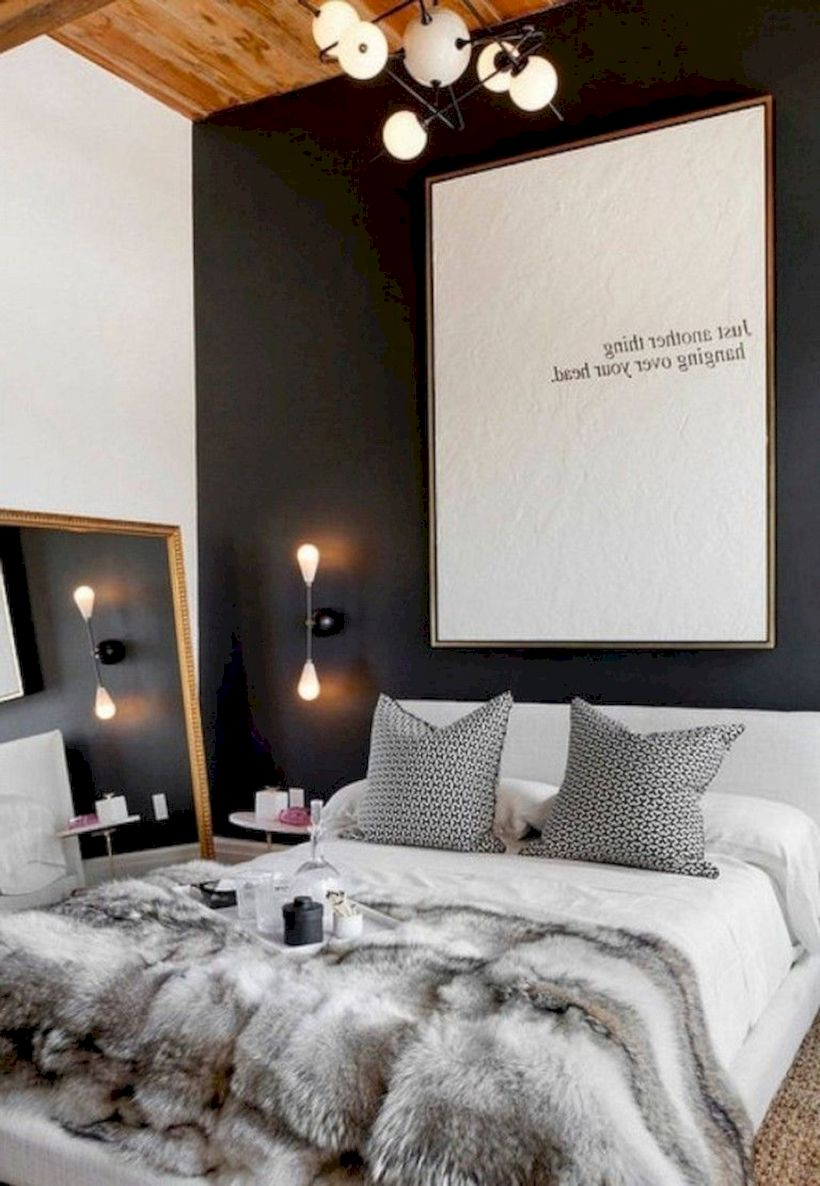 Romantic bedroom decorating ideas in your apartment 40