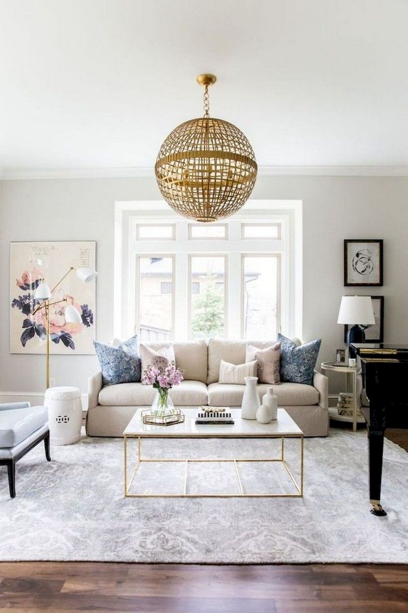 Spring living room design ideas that you can copy right now 08