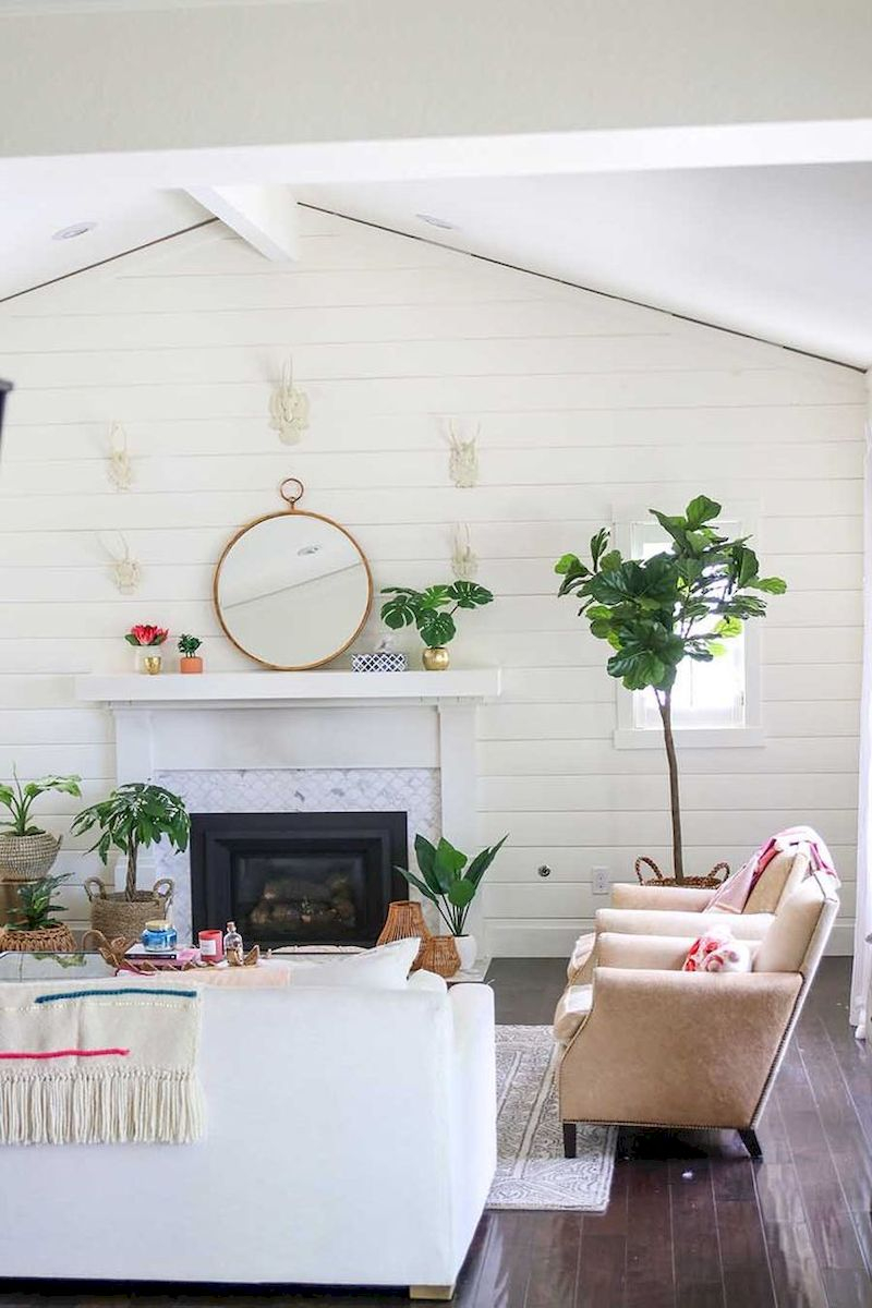 Spring living room design ideas that you can copy right now 25