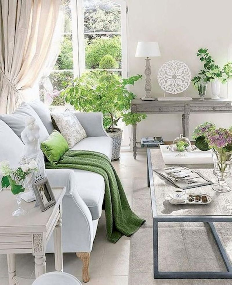 Spring living room design ideas that you can copy right now 29