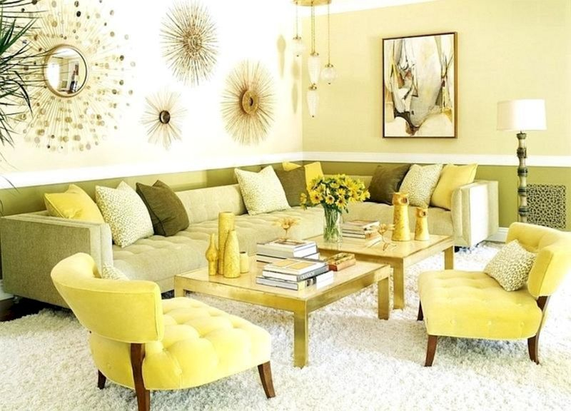Spring living room design ideas that you can copy right now 30