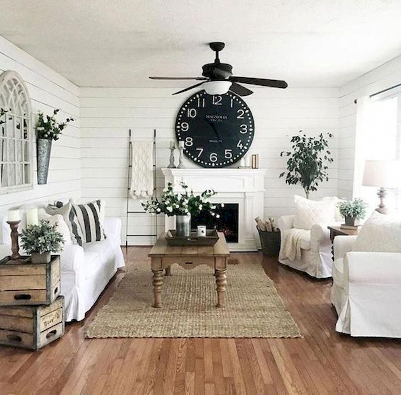 Spring living room design ideas that you can copy right now 36