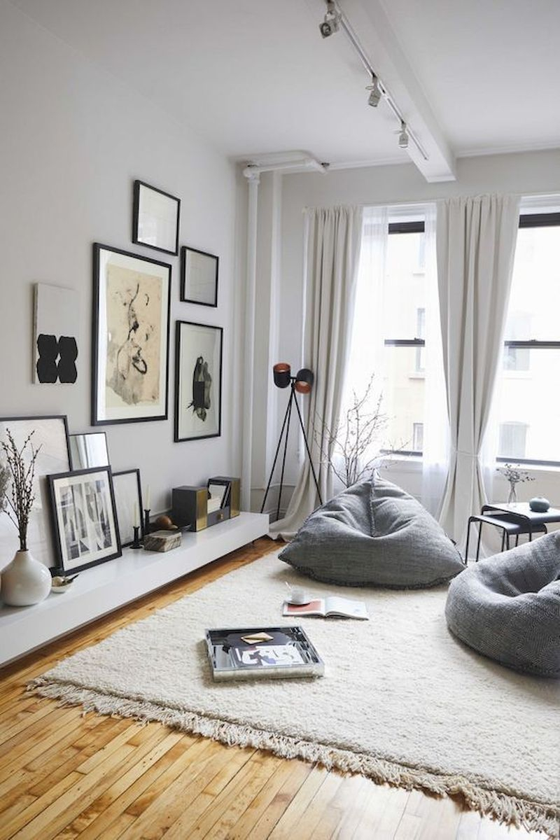 Spring living room design ideas that you can copy right now 37