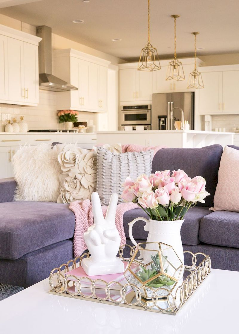 Spring living room design ideas that you can copy right now 47