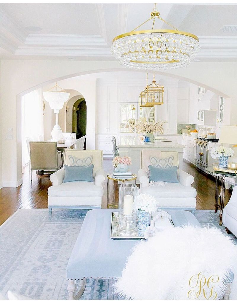 Spring living room design ideas that you can copy right now 53