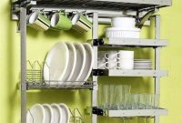 The best kitchen appliance storage rack design ideas 04