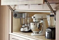 The best kitchen appliance storage rack design ideas 49