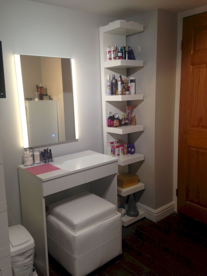 The best makeup table design ideas that you must copy right now 01