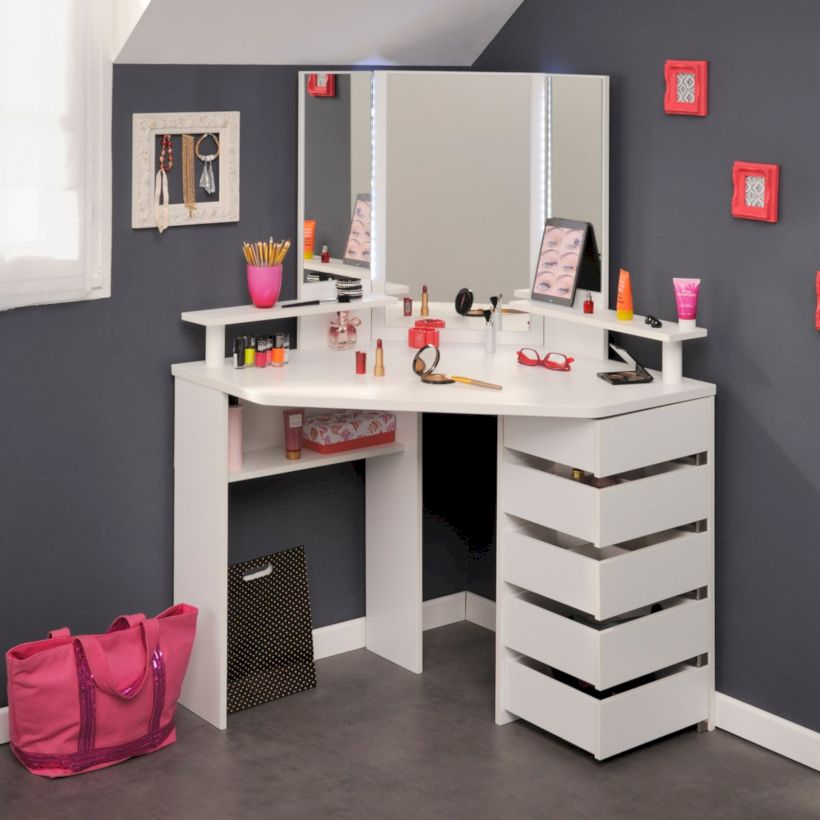The best makeup table design ideas that you must copy right now 15