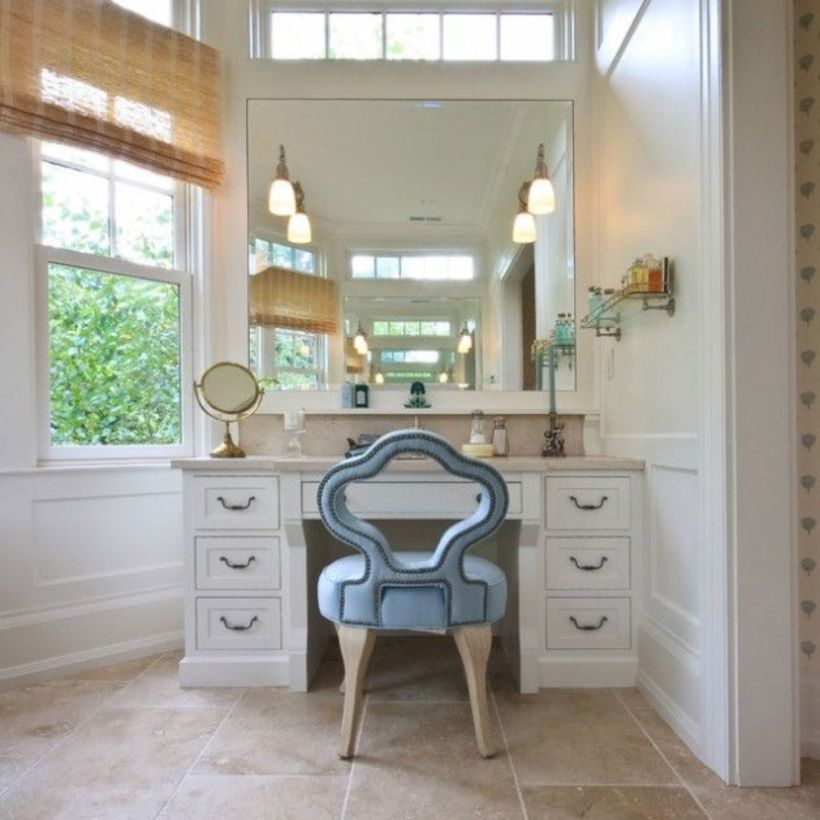 The best makeup table design ideas that you must copy right now 45