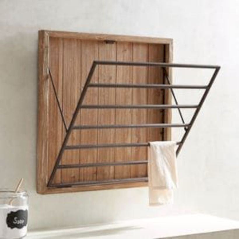Drying rack design ideas that you can try 09