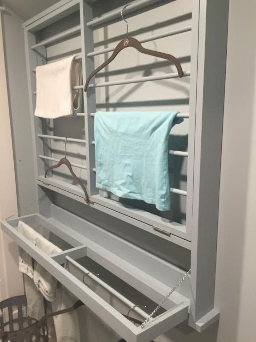 Drying rack design ideas that you can try 20
