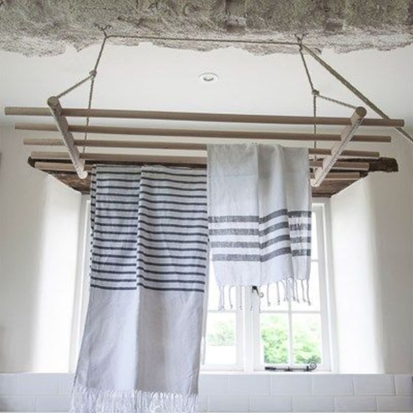 Drying rack design ideas that you can try 33