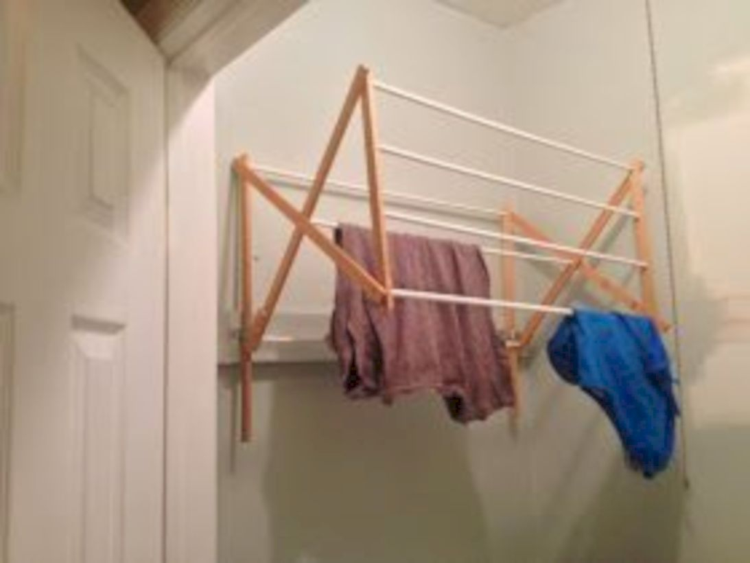 Drying rack design ideas that you can try 34