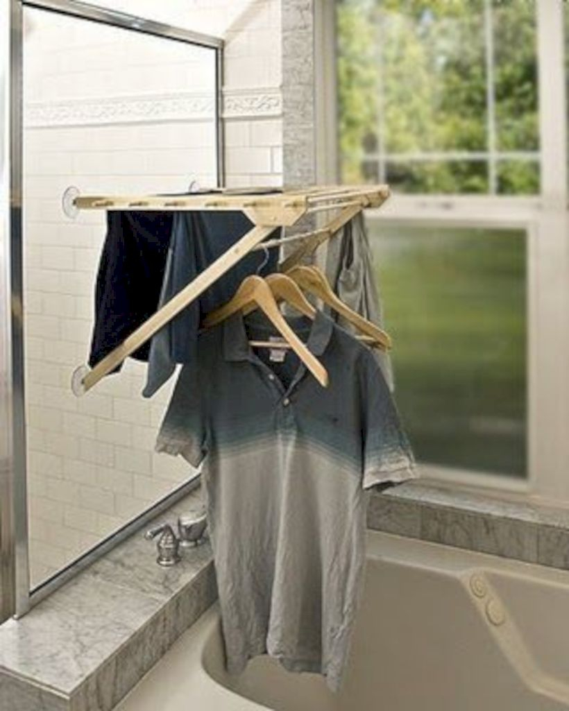 Drying rack design ideas that you can try 36