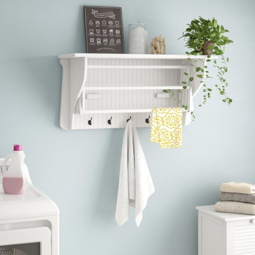Drying rack design ideas that you can try 42