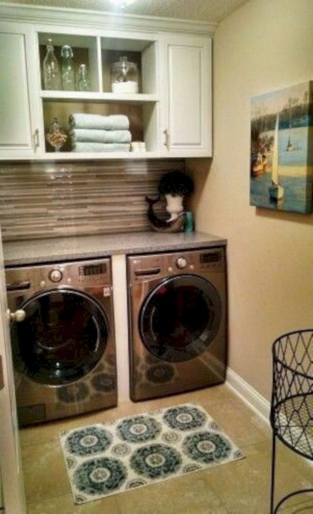 Inspiring small laundry room design ideas in spring 2019 03