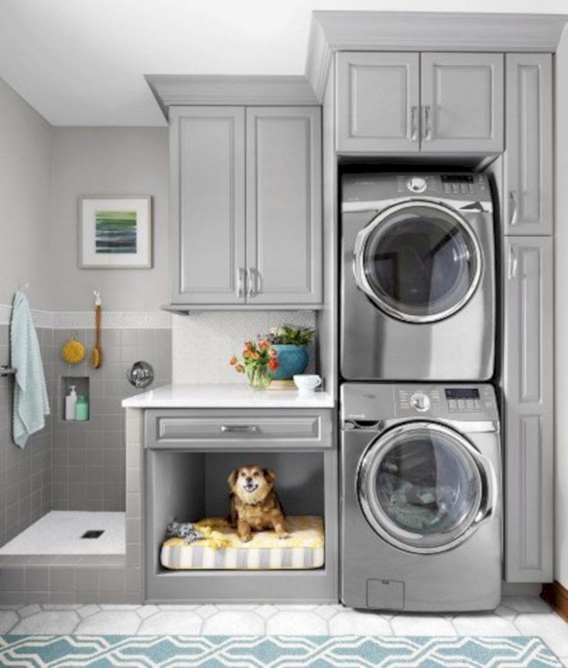 Inspiring small laundry room design ideas in spring 2019 10