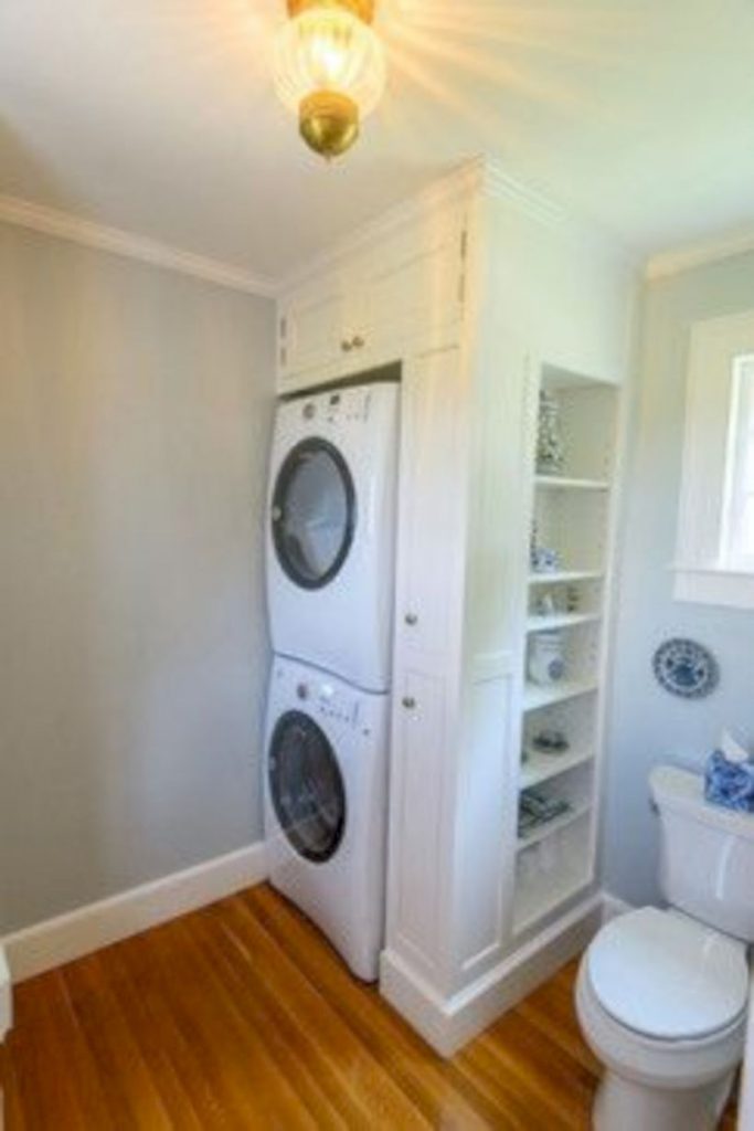 Inspiring small laundry room design ideas in spring 2019 15