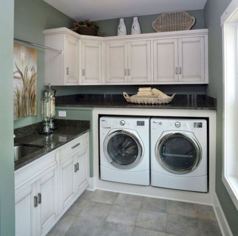 Inspiring small laundry room design ideas in spring 2019 22