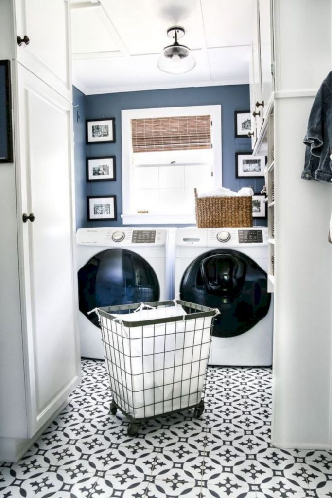 Inspiring small laundry room design ideas in spring 2019 23