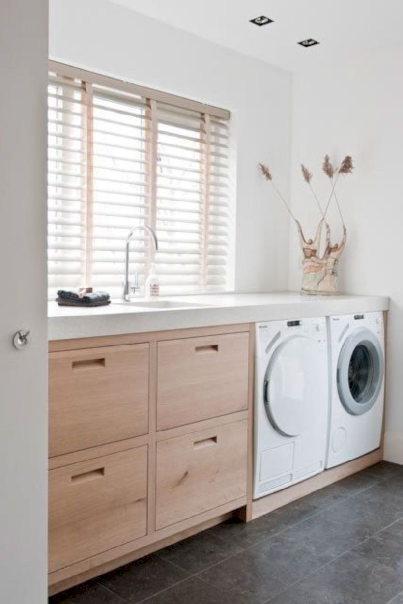 Inspiring small laundry room design ideas in spring 2019 24