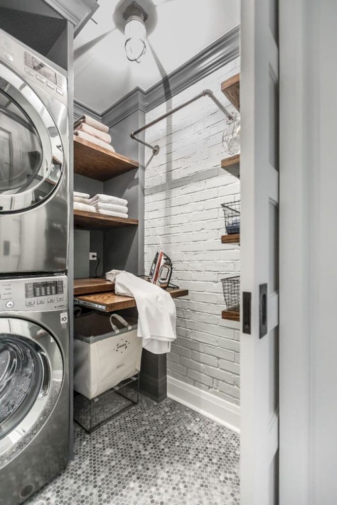 Laundry design ideas with drying room that you must try 06
