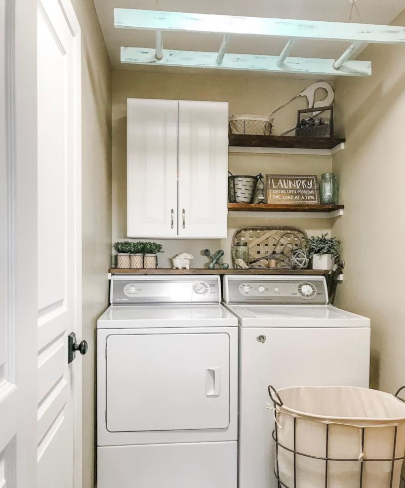 Laundry design ideas with drying room that you must try 09