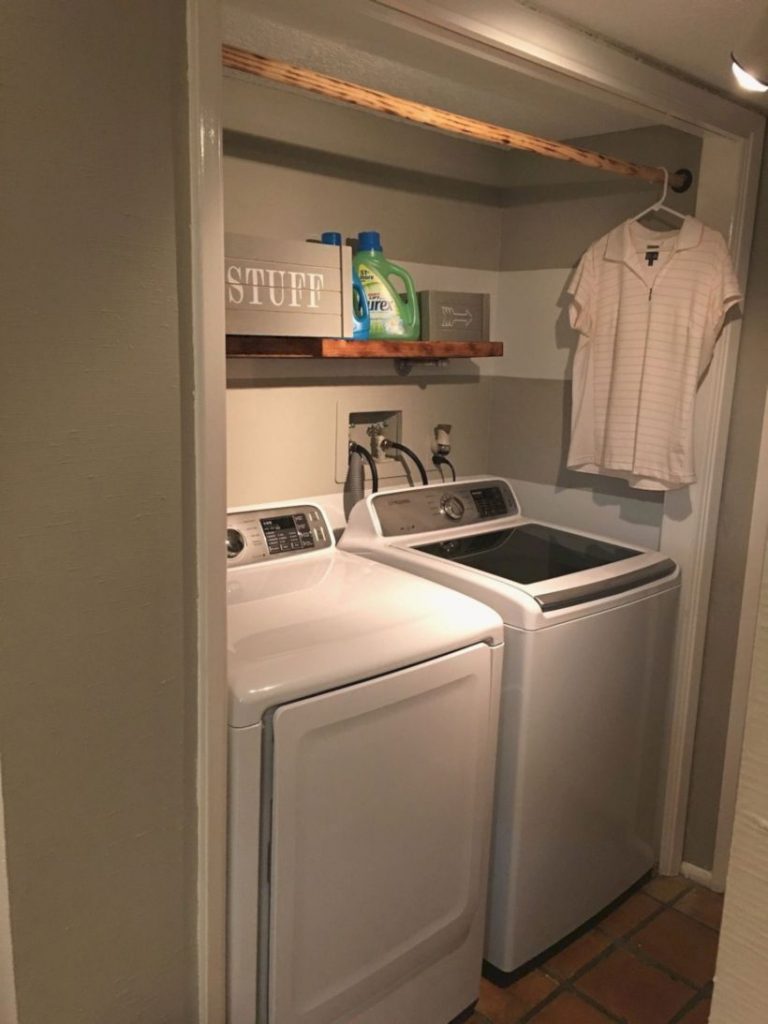 Laundry design ideas with drying room that you must try 17