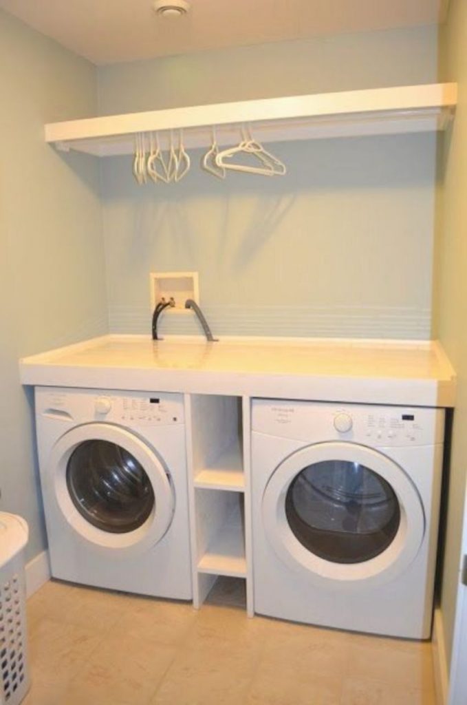 Laundry design ideas with drying room that you must try 18