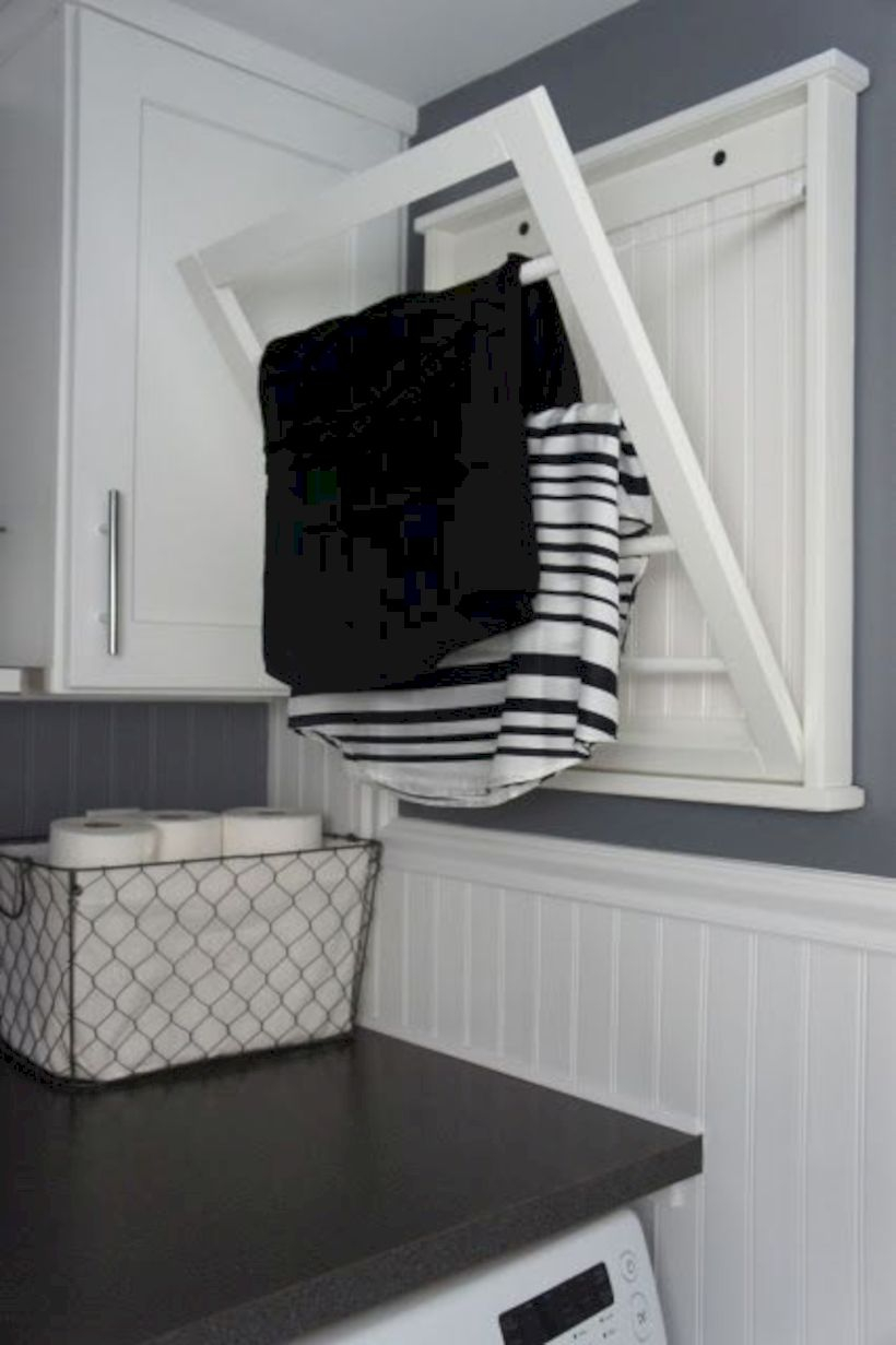 Laundry design ideas with drying room that you must try 31