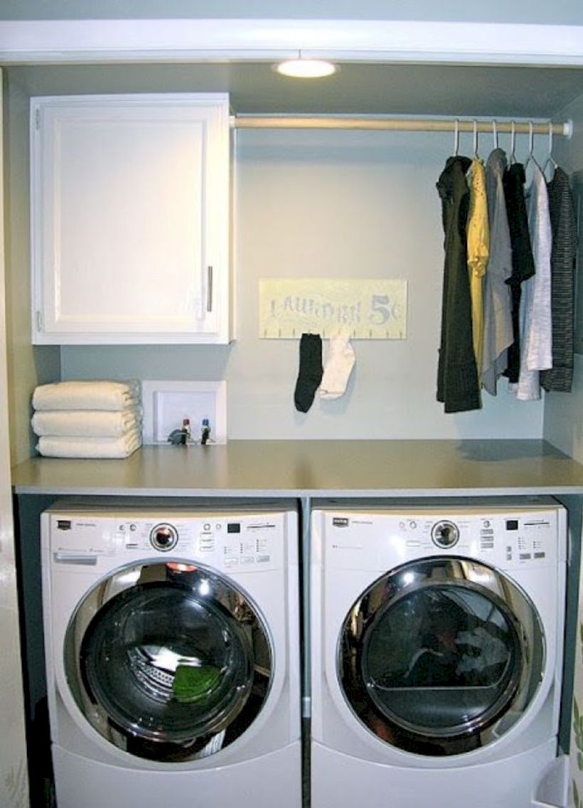 Laundry design ideas with drying room that you must try 32