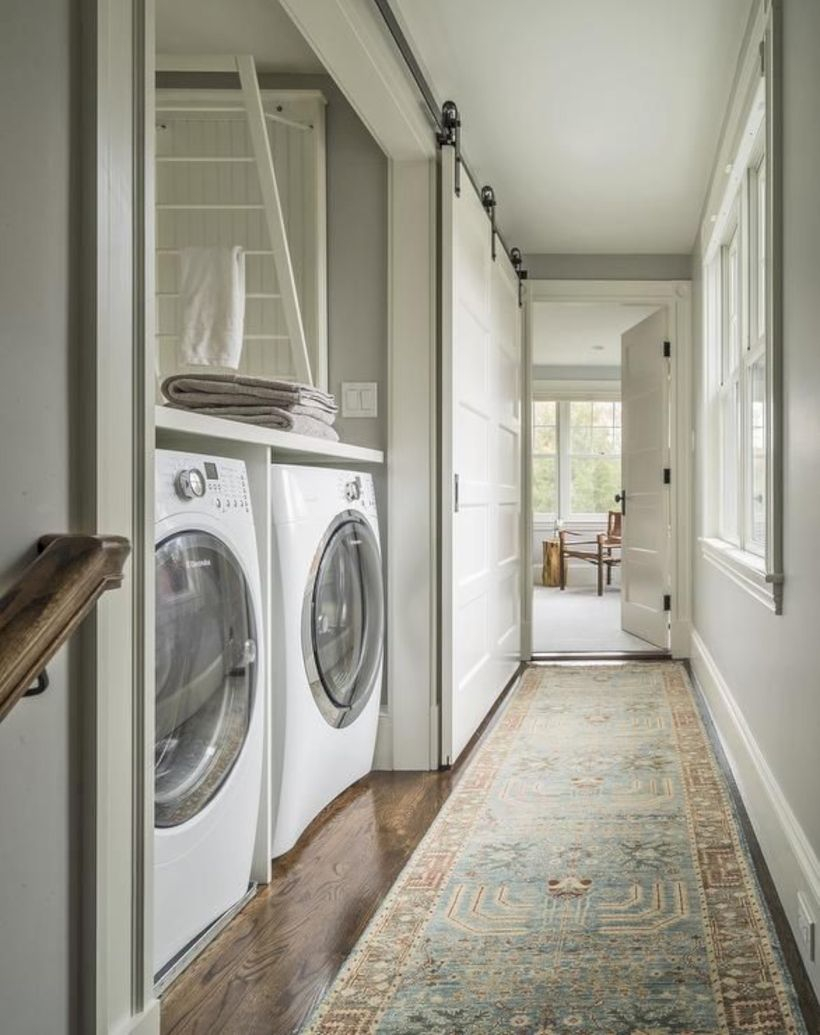 Laundry design ideas with drying room that you must try 46