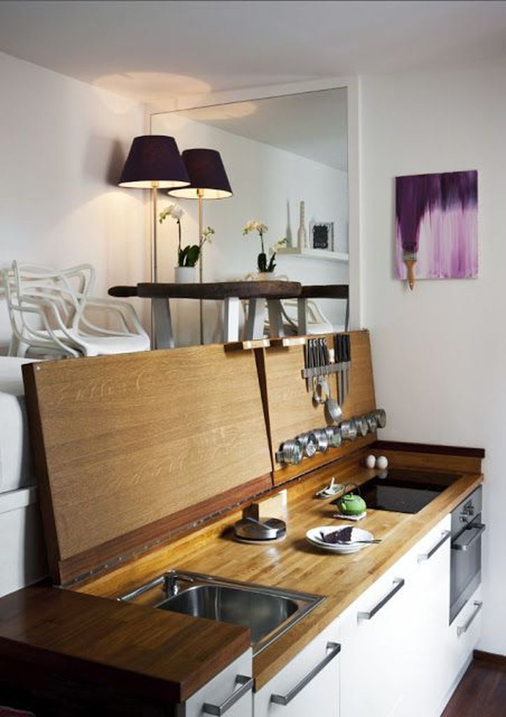 How to organize kitchen in your apartment that inspiring 03
