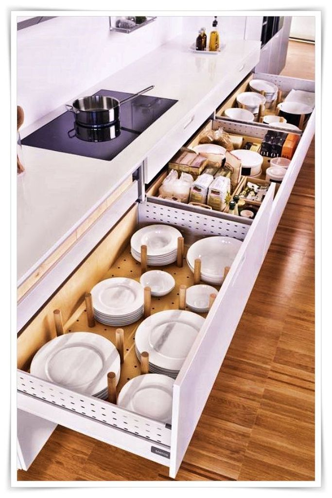 How to organize kitchen in your apartment that inspiring 08