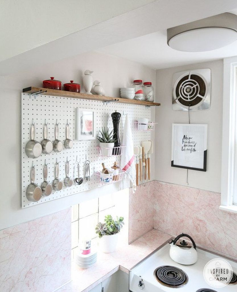 How to organize kitchen in your apartment that inspiring 15
