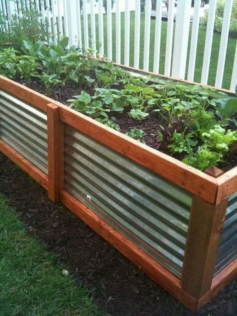 Inspiring wooden box ideas for flower that you can try 31