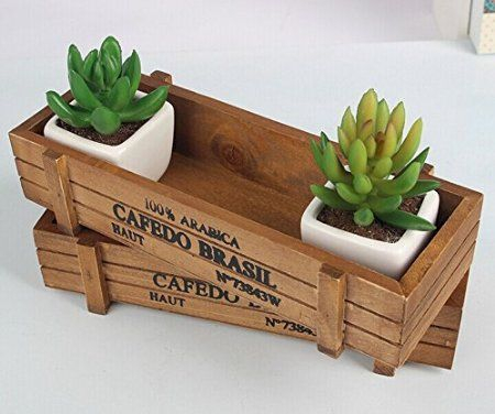 Inspiring wooden box ideas for flower that you can try 39