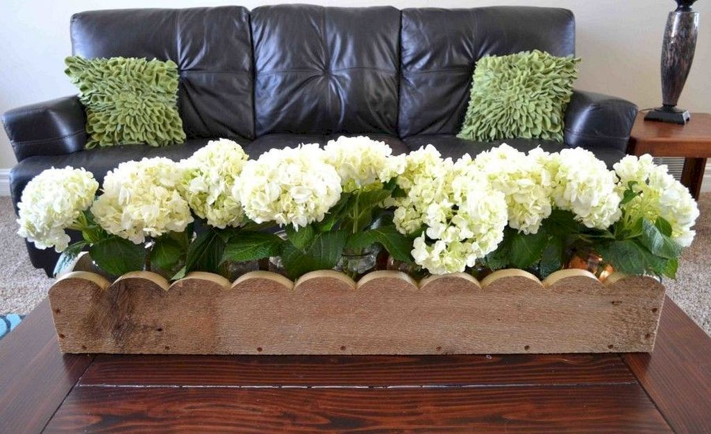 Inspiring wooden box ideas for flower that you can try 42